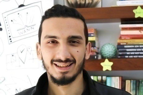 Mohammed R. Mhawish: “I left Gaza because I want to keep talking about it”